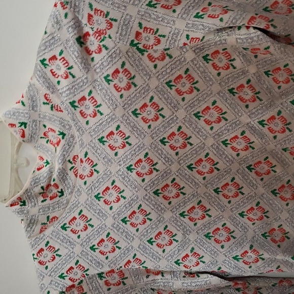 NWT sz M Paco Rabanne metallic stretch top - Picture 4 of 4